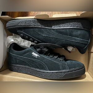 Puma Suede Black Sneakers for Men